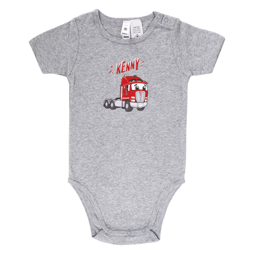 Baby Grey Onesie Kenworth Consumer