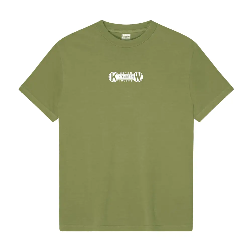 Kenworth Dog Bone T-Shirt - Faded Green