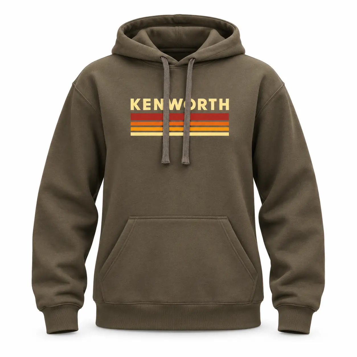 Kenworth Built For This Land Hoodie – Olive